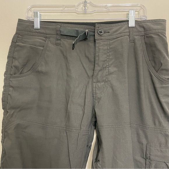 Prana Stretchy Gray Hiking Pants 32w 32L - Picture 2 of 8